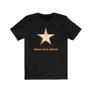 SBC Black Know Your Worth Short Sleeve Tee